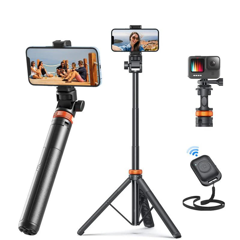 Selfie-Stick mit Stativ & Bluetooth – Verstellbar & Kompatibel