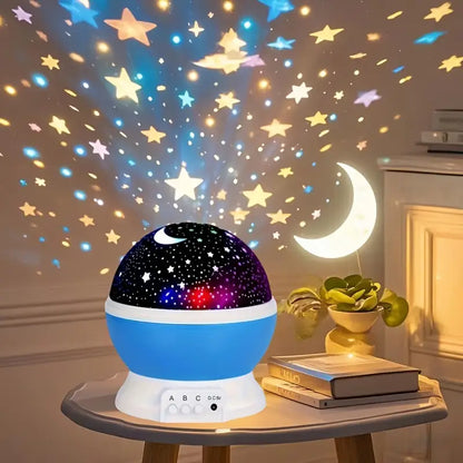 Sternenhimmel Nachtlicht – 360° USB Lampe mit 9 Farbmodi