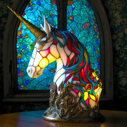 Dekorative Einhorn-Lampe - LED-Nachtlicht für Kinderzimmer und Heimdekoration