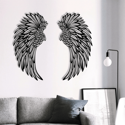 AngelWings | Engel Metall Wandkunst