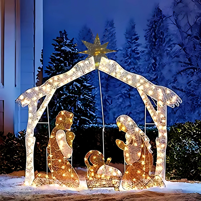 LED Weihnachtsdeko – Wetterfeste Beleuchtung mit festlichem Glanz