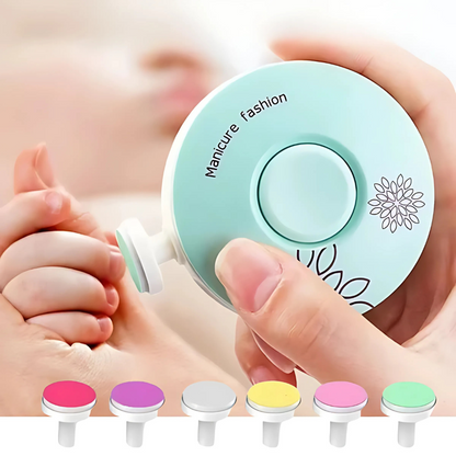 Elektrischer Baby-Nageltrimmer – Sanfte & Sichere Nagelpflege für Neugeborene & Kinder