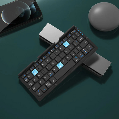 Faltbare Bluetooth-Tastatur – Kompakte & Kabellose Tastatur für unterwegs