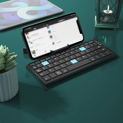 Faltbare Bluetooth-Tastatur – Kompakte & Kabellose Tastatur für unterwegs