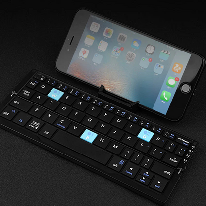 Faltbare Bluetooth-Tastatur – Kompakte & Kabellose Tastatur für unterwegs