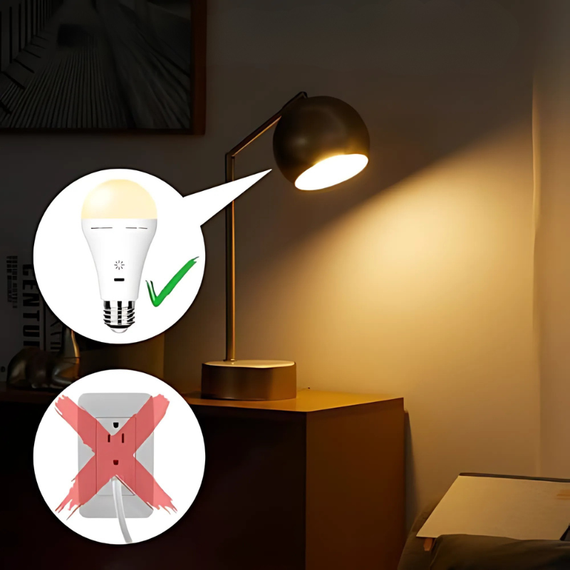 Kabellose LED Tischlampe – Wiederaufladbar & Dimmbar per Touch