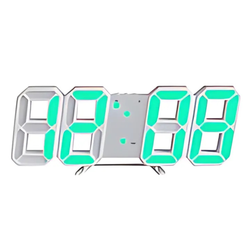 3D LED Wanduhr – Dimmbar & USB-betrieben