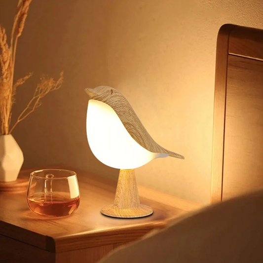 LED Vogel Nachtlicht – Wiederaufladbare Lampe mit sanfter Beleuchtung