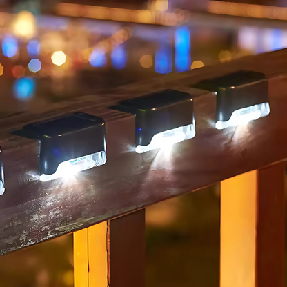 Solar LED Außenleuchten – Wetterfest & Automatisch für Garten & Terrasse(4er-Pack)