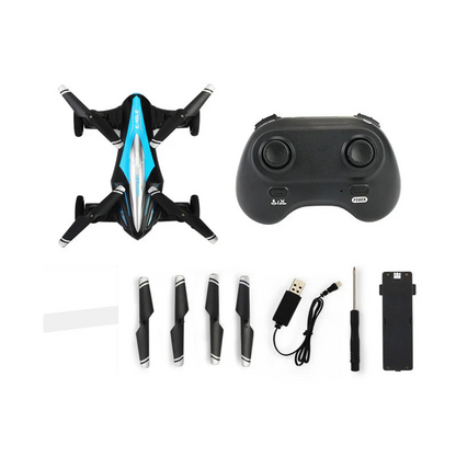 2-in-1 RC Drohne – Luft- & Bodenmodus mit 360° Stunts