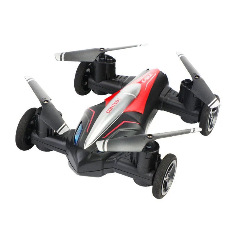 2-in-1 RC Drohne – Luft- & Bodenmodus mit 360° Stunts