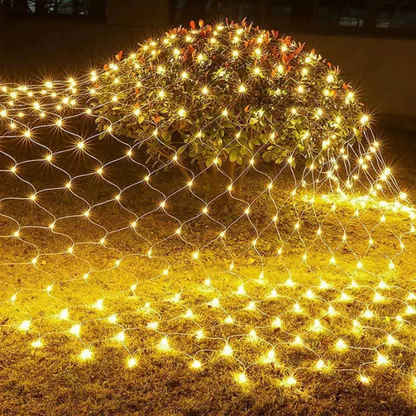 Solar LED Netzlichter – Außenbeleuchtung für Garten & Weihnachten