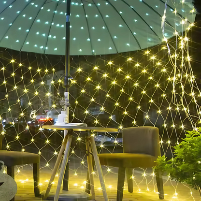 Solar LED Netzlichter – Außenbeleuchtung für Garten & Weihnachten