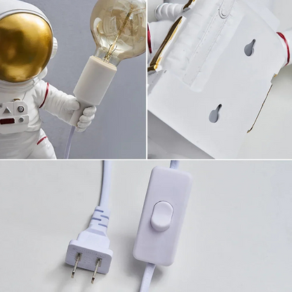 Astronaut Wanddeko – Moderne 3D Harz Weltraum Deko für Zuhause & Büro