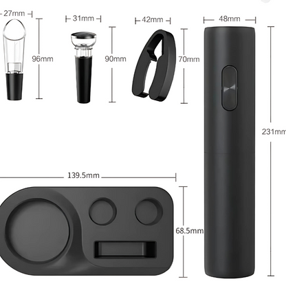 Elektrischer Weinöffner Set – Müheloses Entkorken