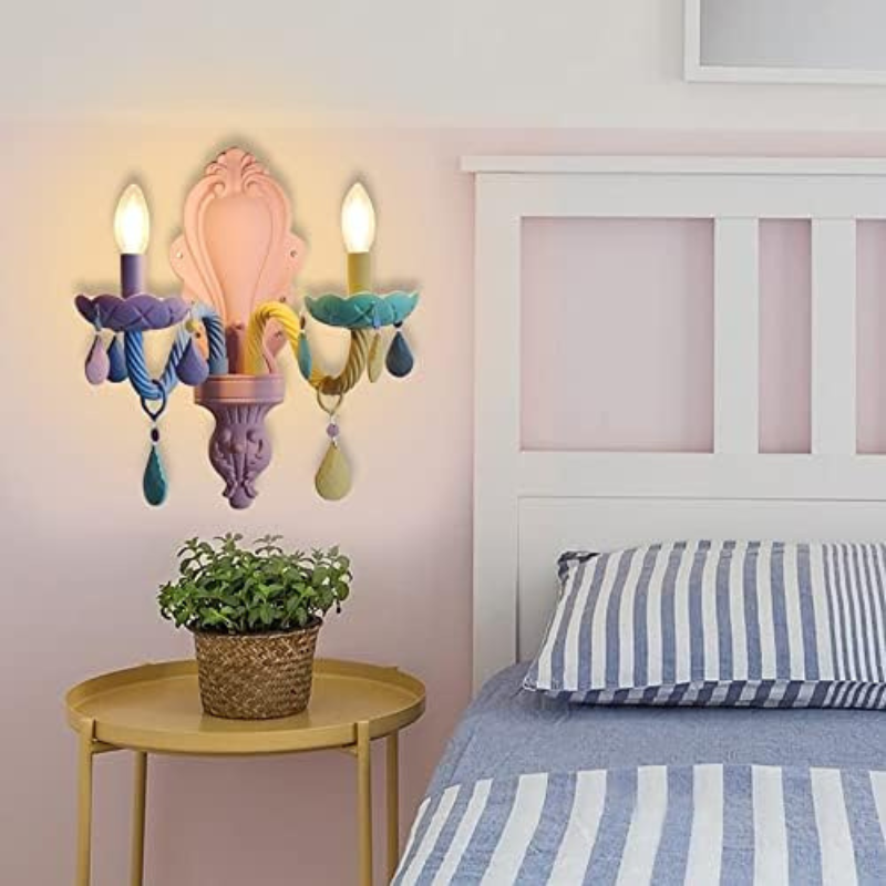 Wandlampe mit Kristallen – Elegante Wandbeleuchtung