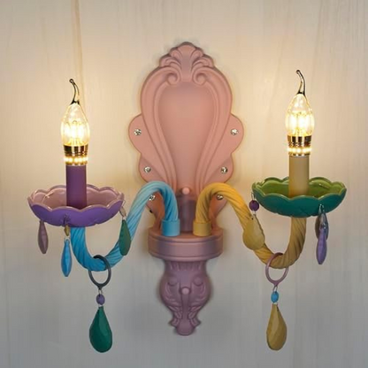 Wandlampe mit Kristallen – Elegante Wandbeleuchtung