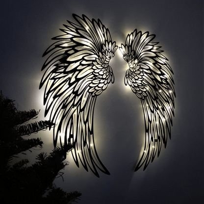 AngelWings | Engel Metall Wandkunst